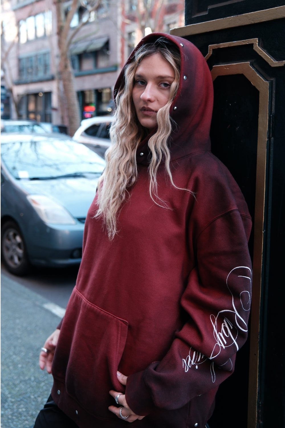 Red Fade Hoodie