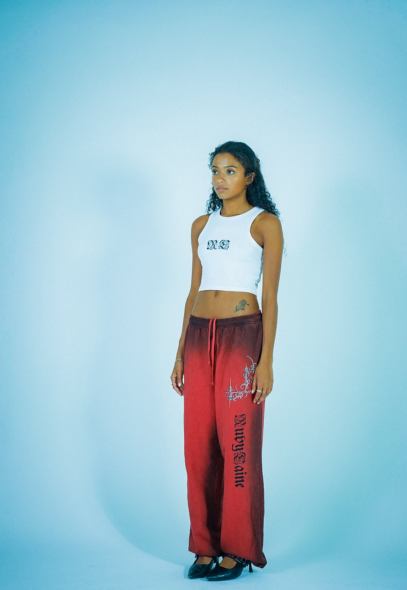 Red Fade Sweatpant